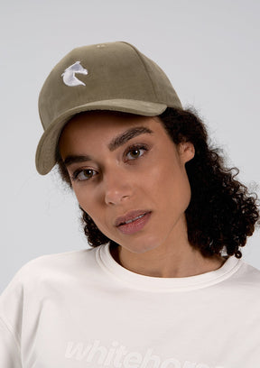 Elevate Suede Baseball Cap - White Horse Active