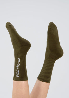 Explore Crew Socks - White Horse Active