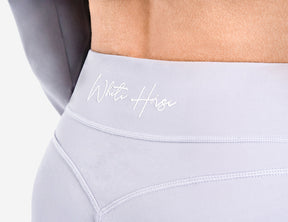 Thrive High-Waisted Biker Shorts - White Horse Active